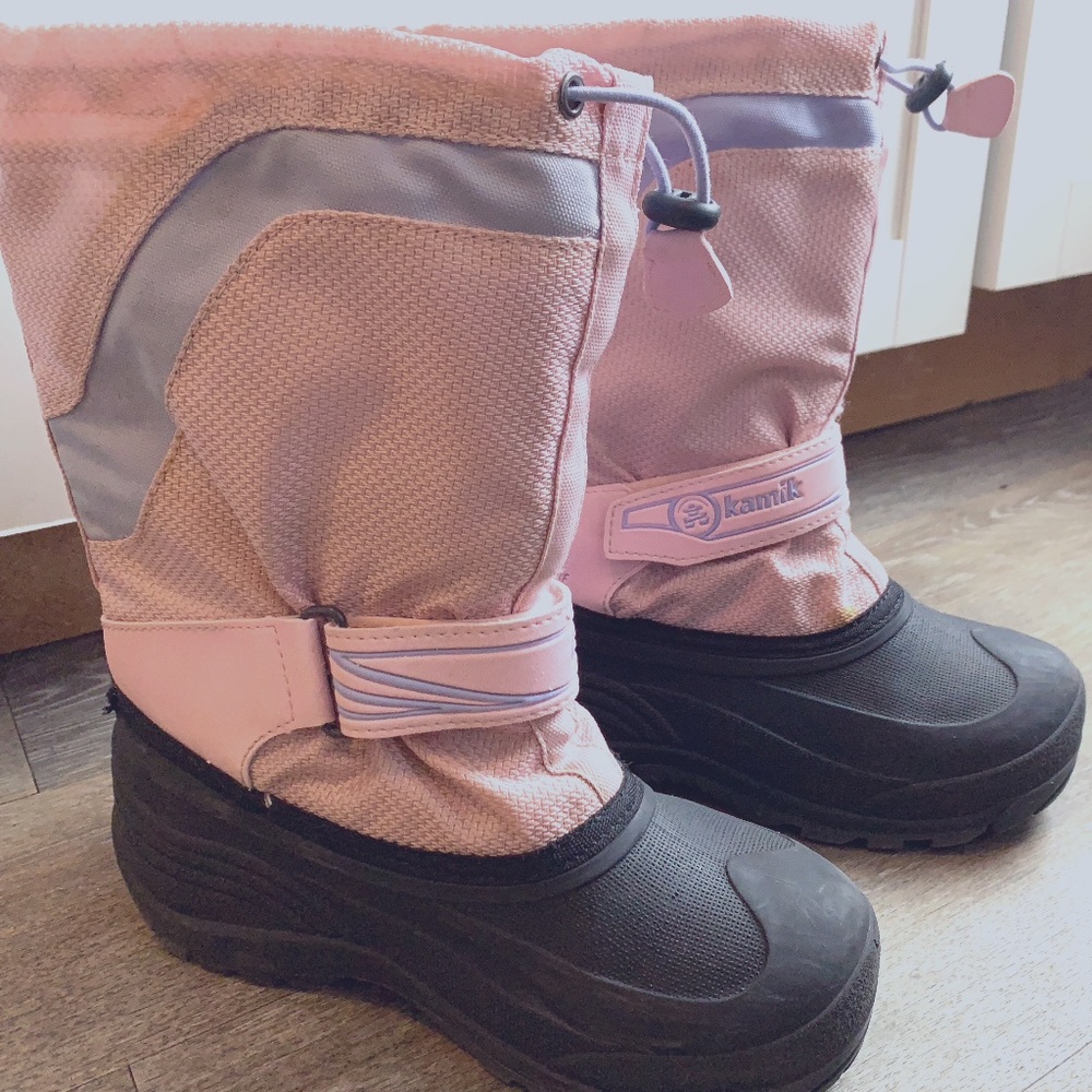 Kamik Girls Waterproof Snow Boots